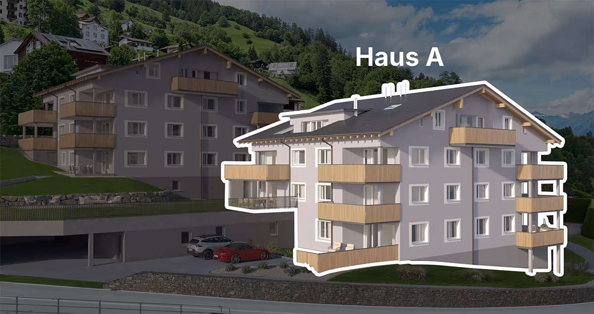 Wohnüberbauung Pazonja Malix: Haus A