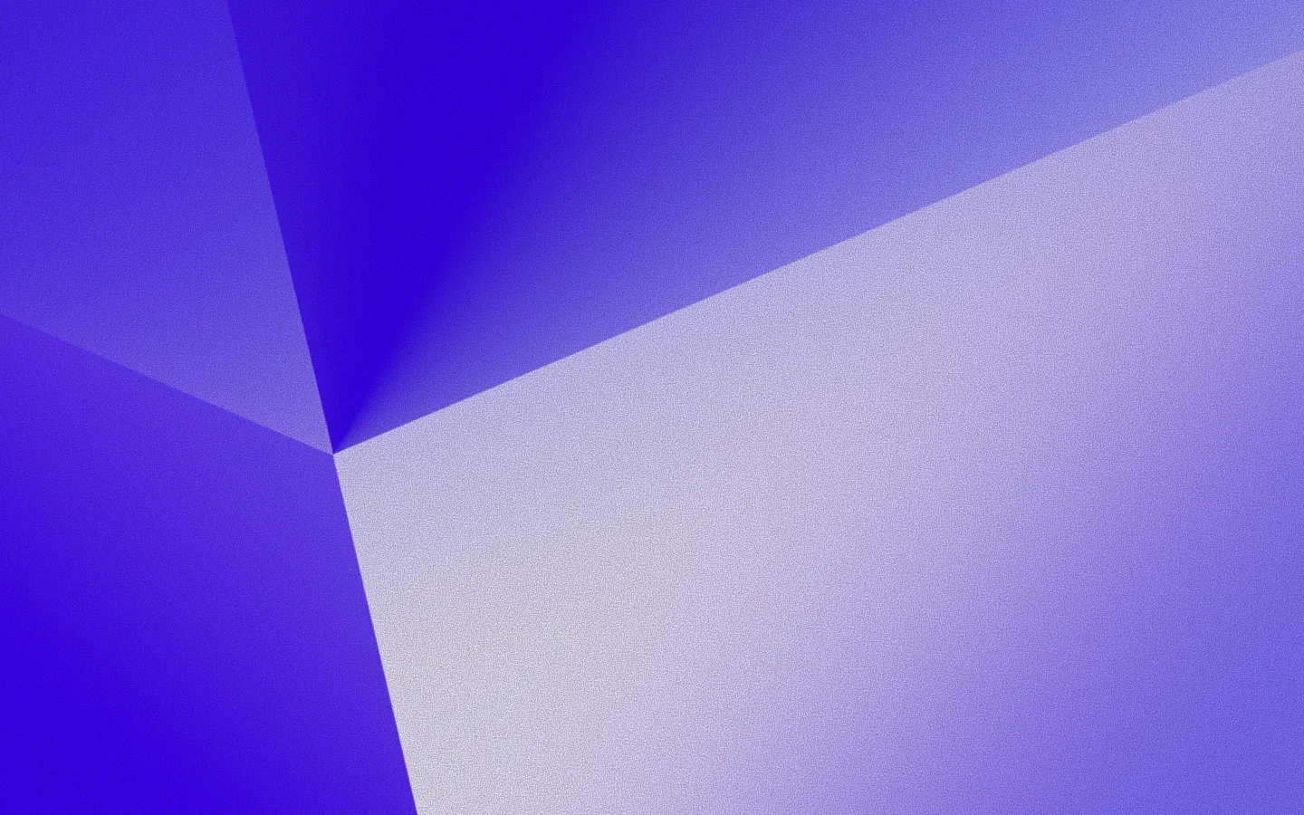 Abstract geometric background with overlapping blue and purple polygonal shapes.