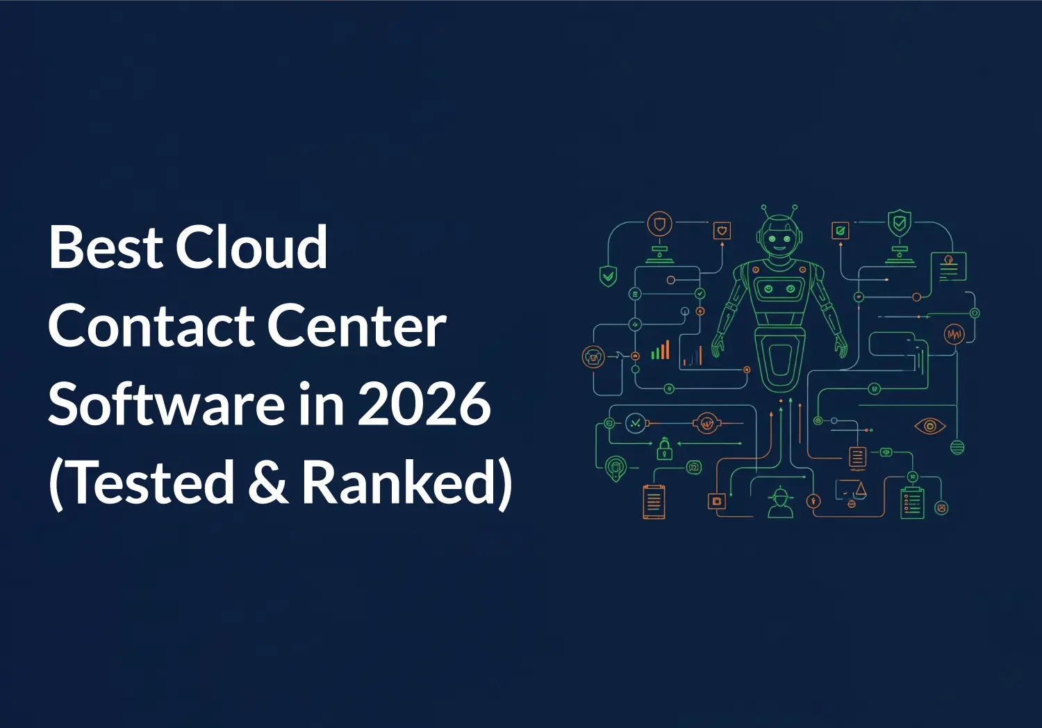 The best cloud contact center software in 2026, tested and ranked on connect rate, native CRM depth, and AI across the call — Aloware #1, from $30/user/mo.