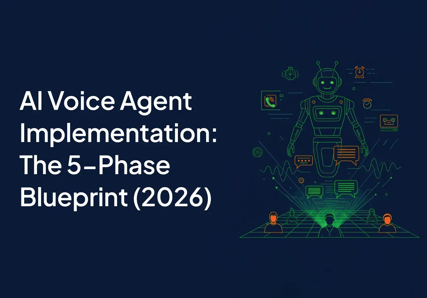 AI Voice Agent Implementation: The 5-Phase Blueprint (2026)
