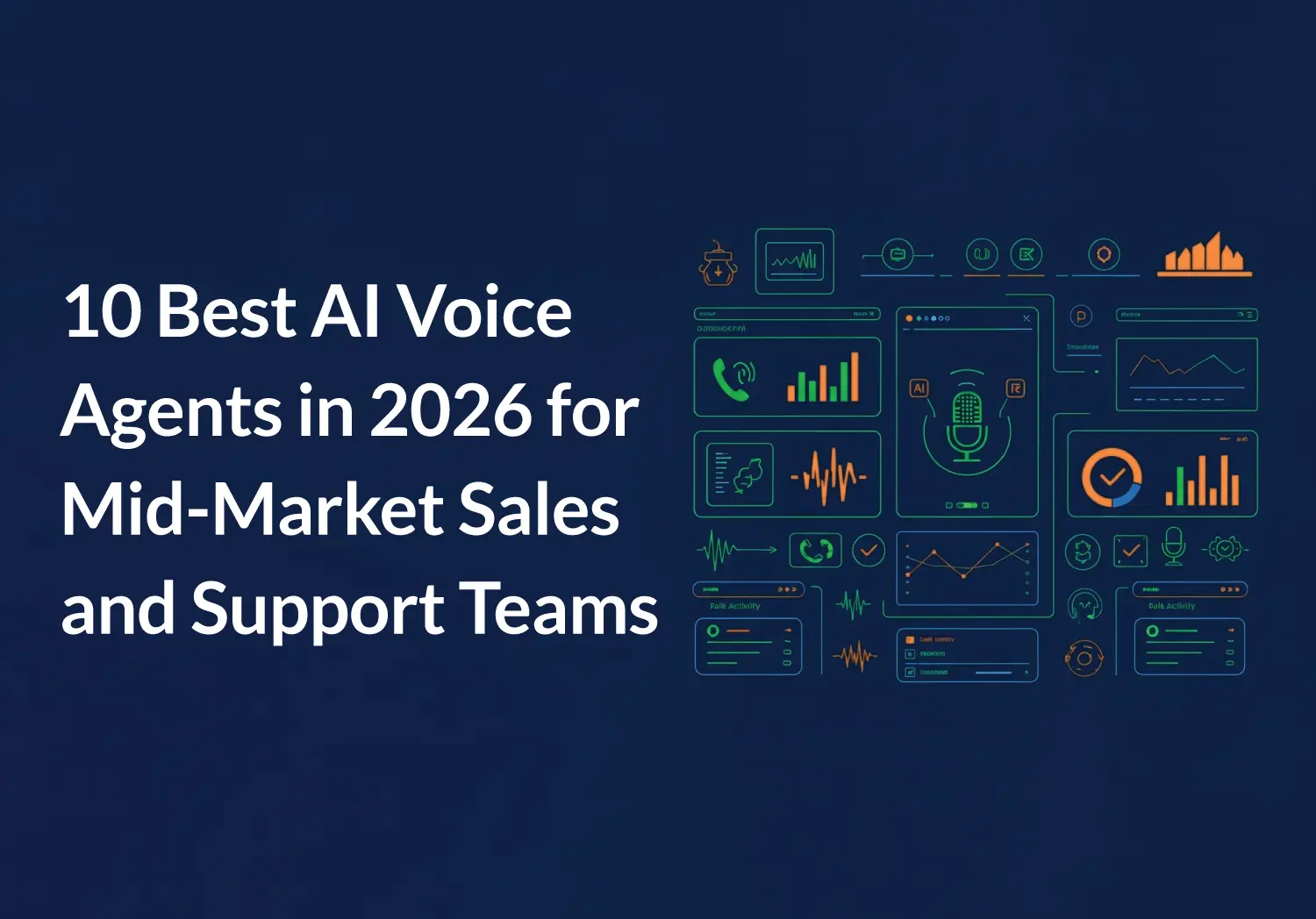 10 Best AI Voice Agents in 2026 for Mid-Market Sales and Support Teams