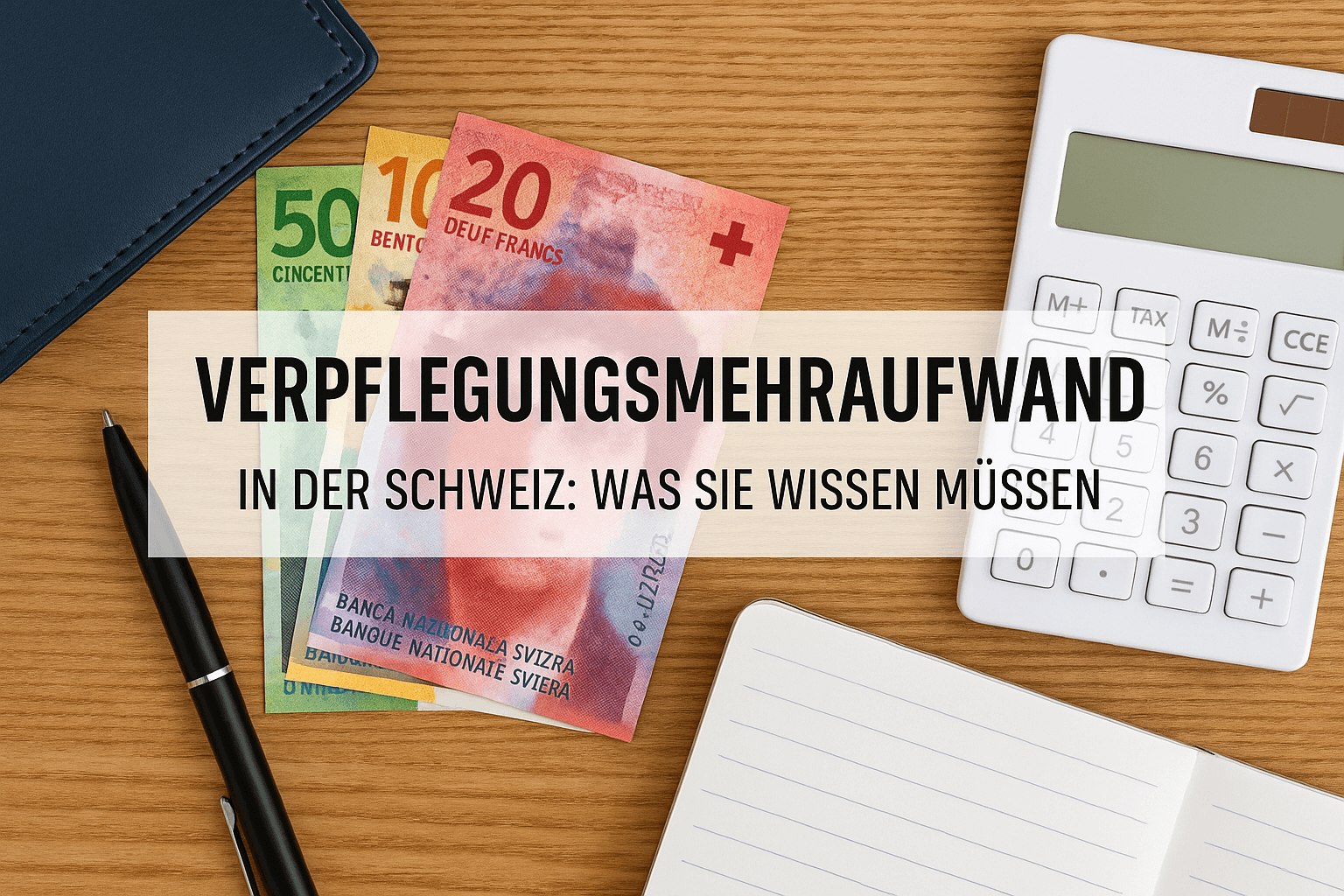 Verpflegungsmehraufwand in der Schweiz: Was Sie wissen müssen