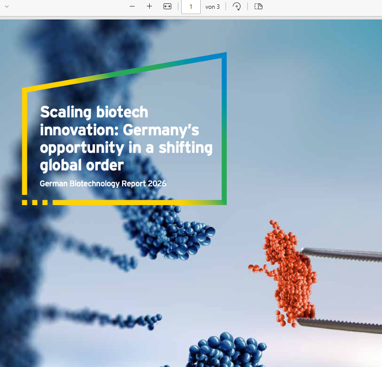 EY Biotech Report 2026