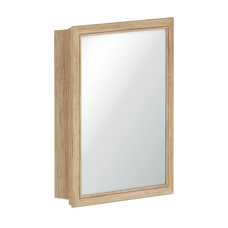 Style Selections 20” Sandstone Mirrored Medicine Cabinet