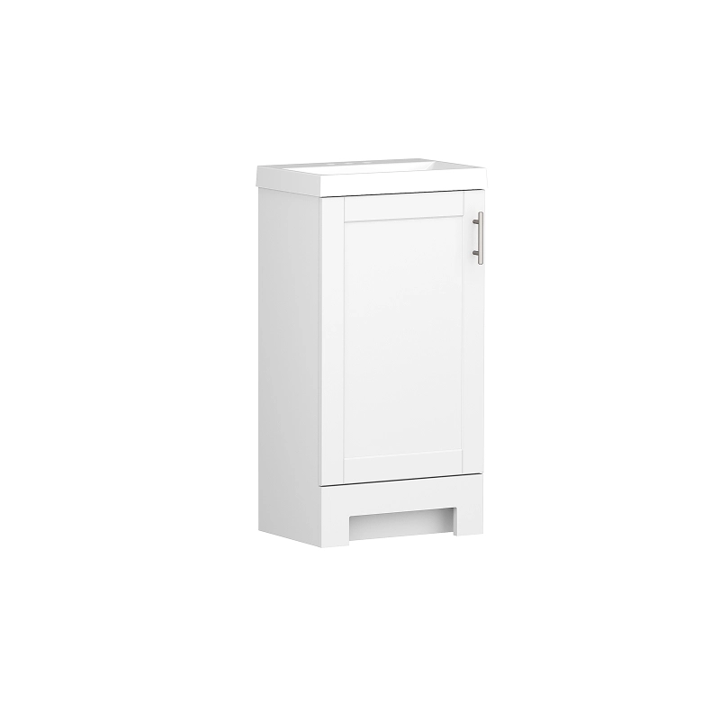 Alec 18” True White Vanity with Top