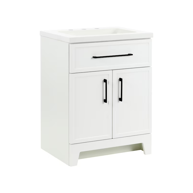 Potter 24" True White Vanity with Top