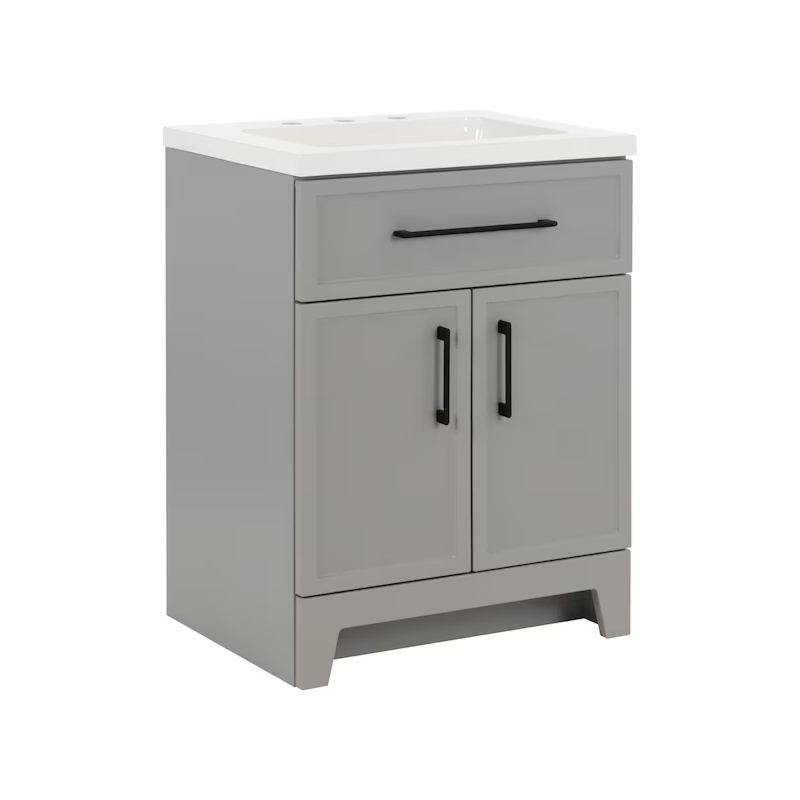Potter 24" Light Gray Vanity with Top