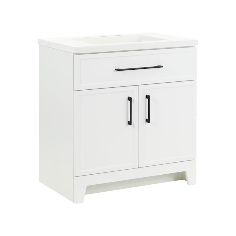 Potter 30" True White Vanity with Top