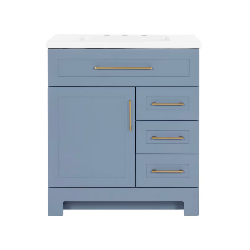 Cauley 30" Coastal Slate Vanity with Top