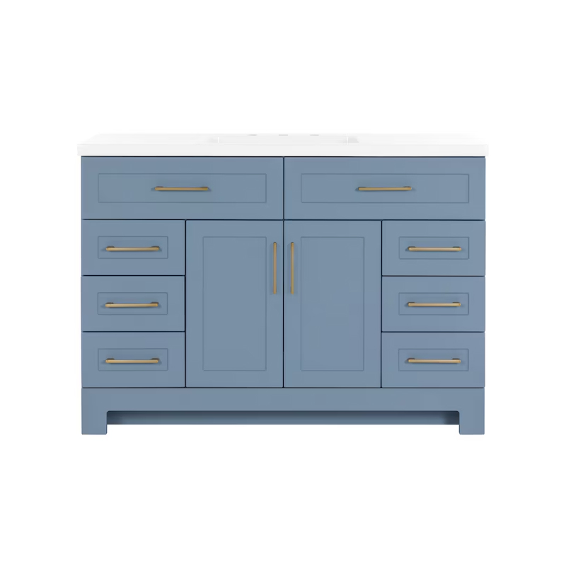 Cauley 48" Coastal Slate Vanity with Top