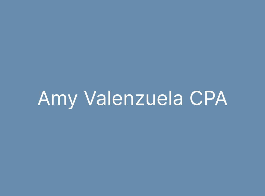 Amy Valenzuela CPA