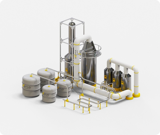 Aepnus' product purification system