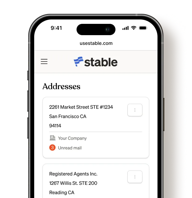 Stable virtual mailbox desktop on mobile