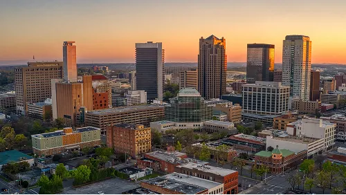 skyline of Birmingham, AL