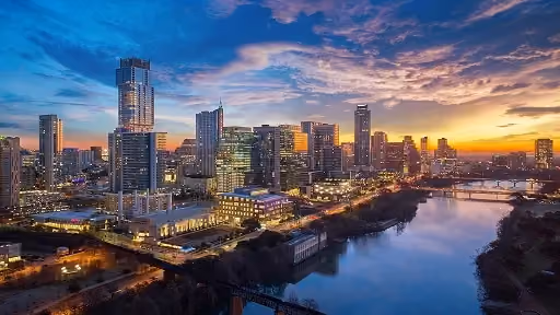 Skyline representing virtual address from Stable