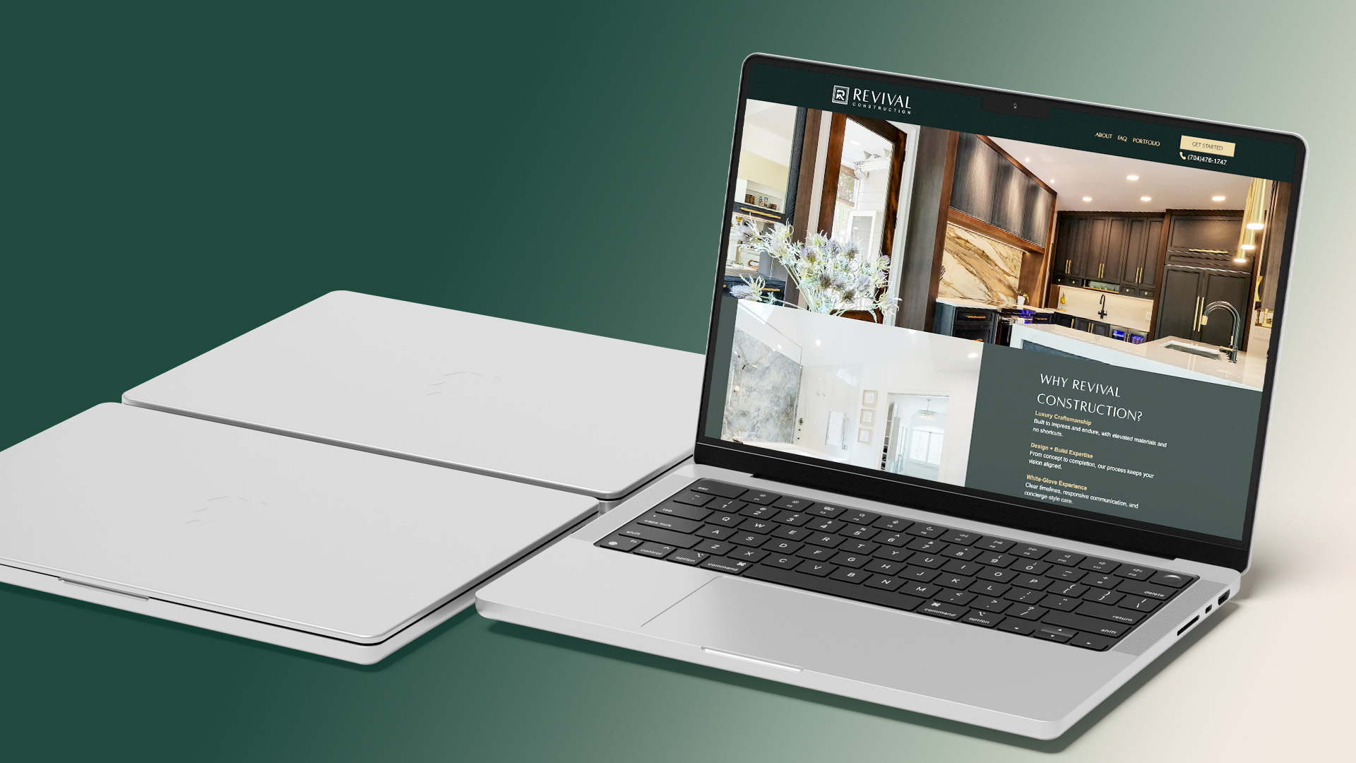 Brand website page