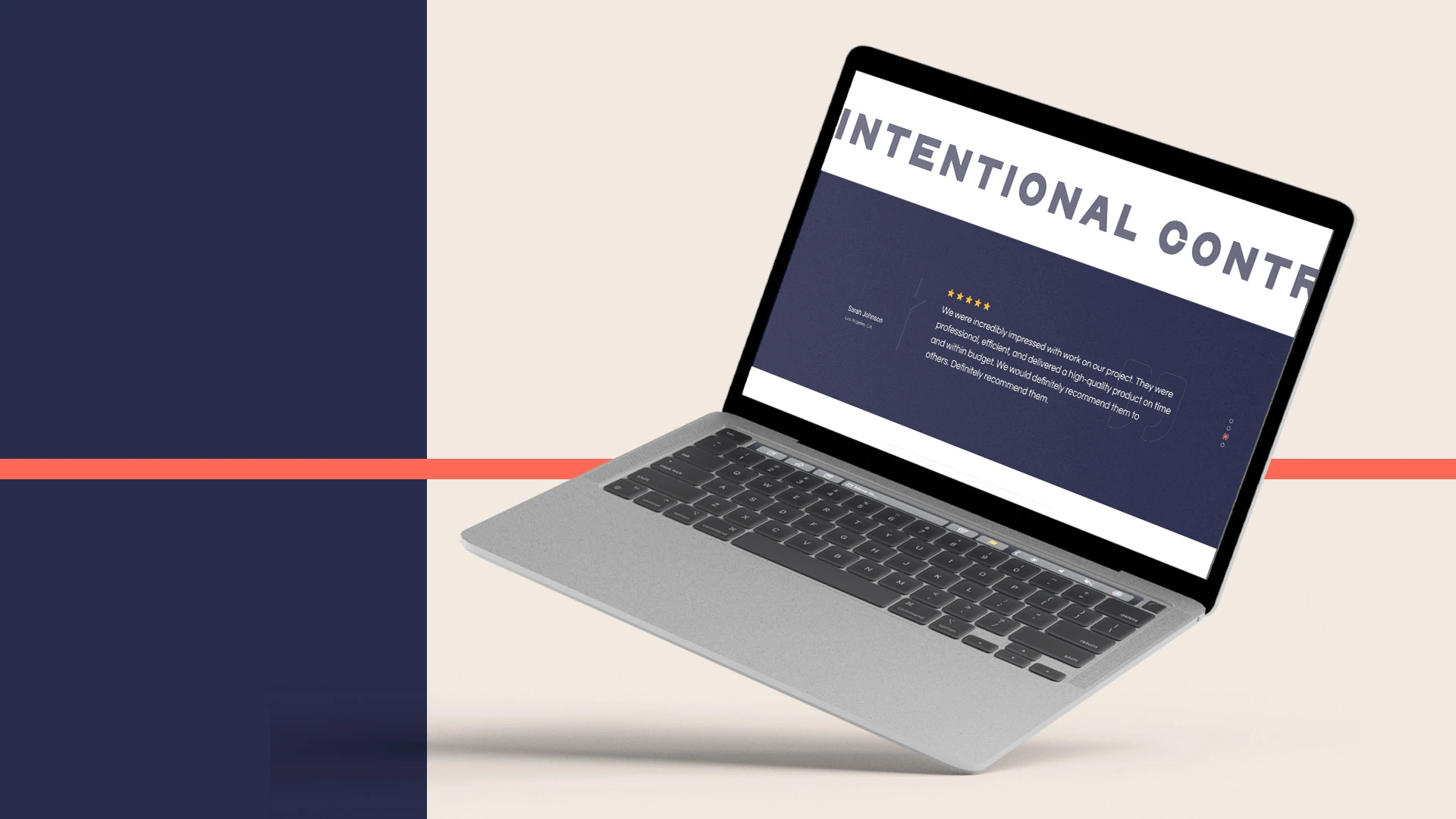 Brand website page