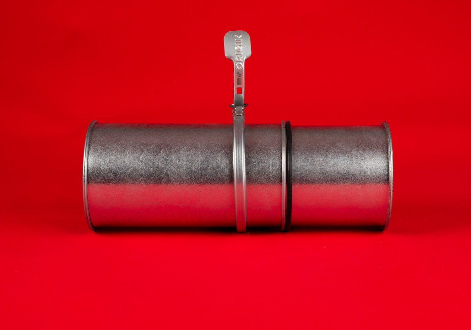 Origin Ductworks logo and background placeholder