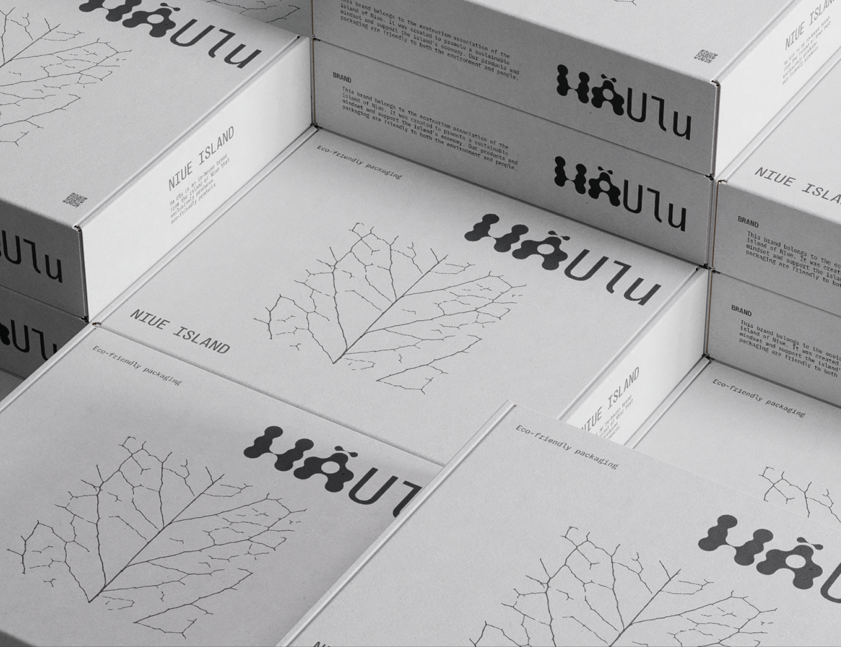 Mockup Brand ecologico Ha Ulu - legato all'associazione HaNiue