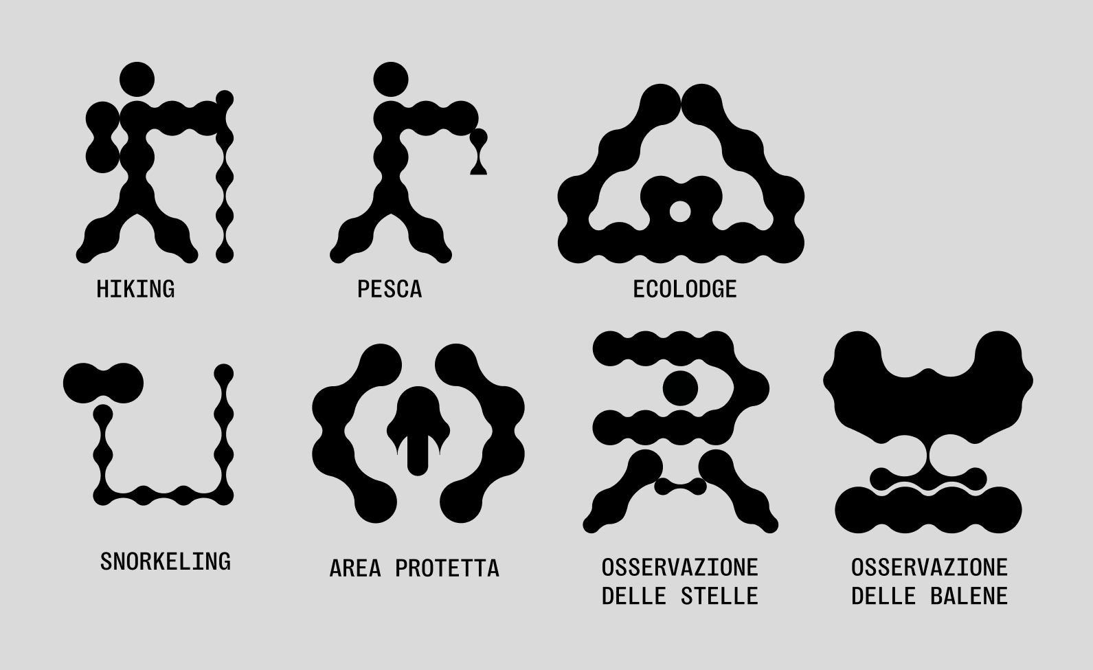 IconSet Associazione HaNiue - per attività sportive sostenibili