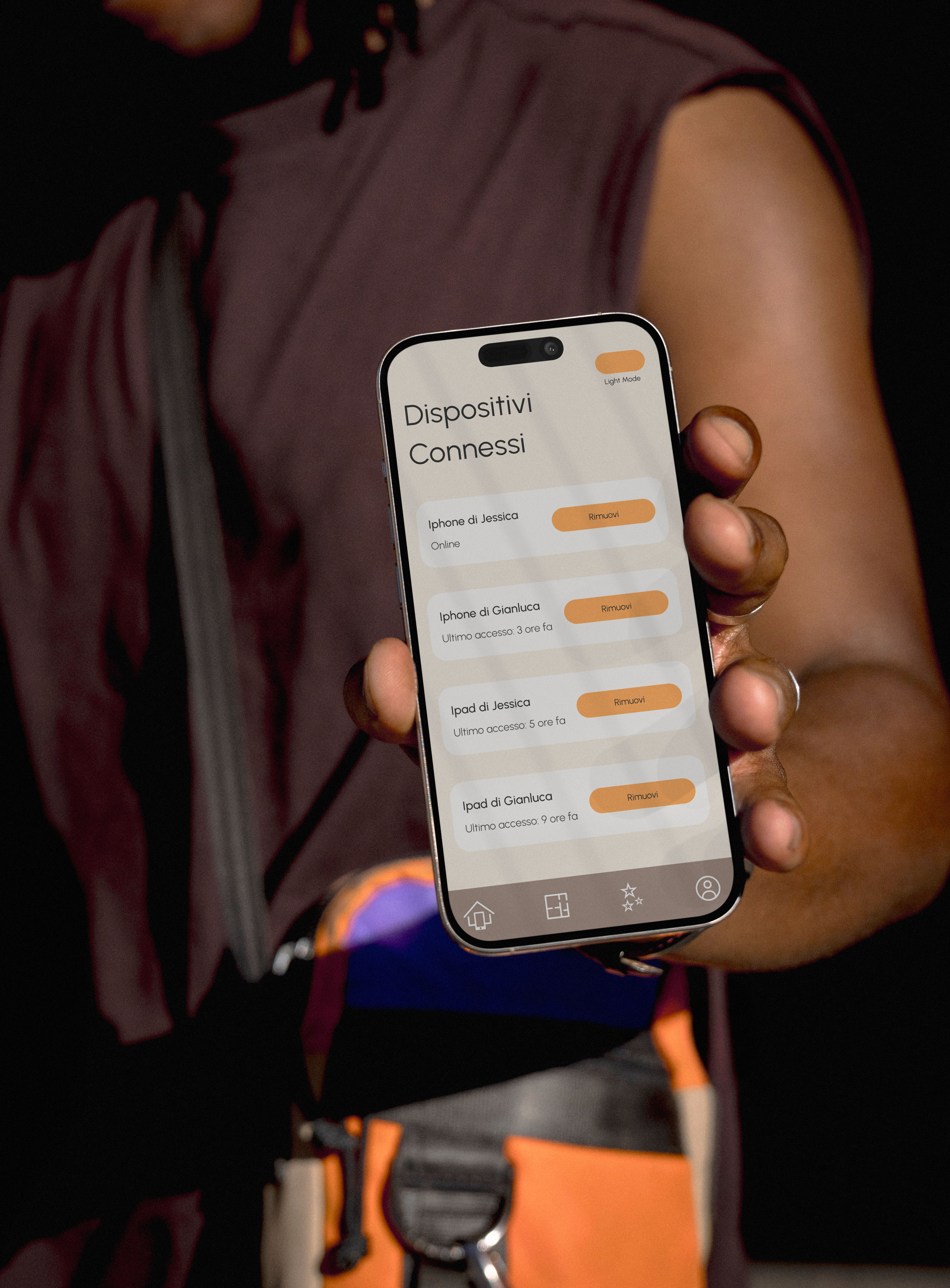 Mockup Grafica Applicazione - Light Mode