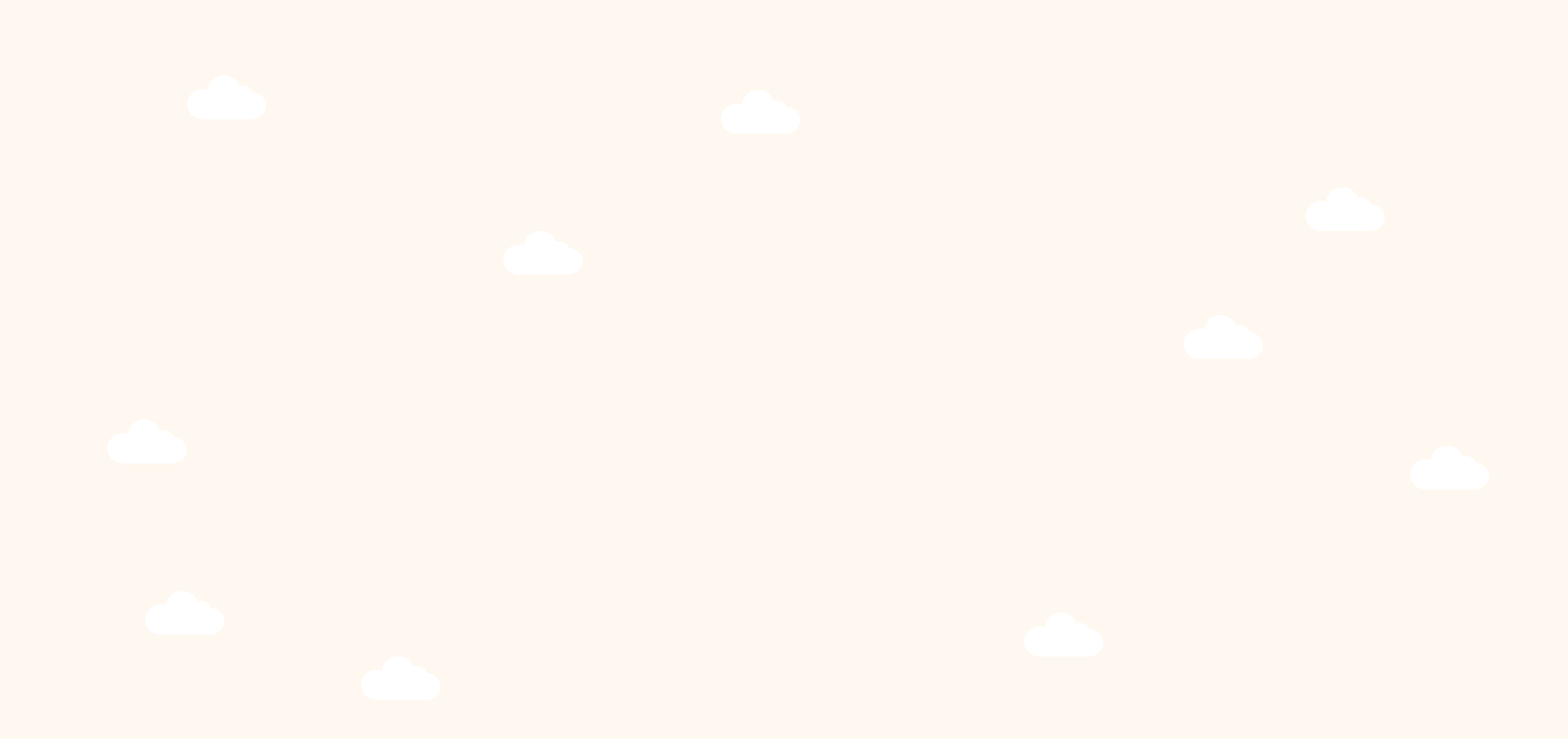 picture of beige background with white clouds