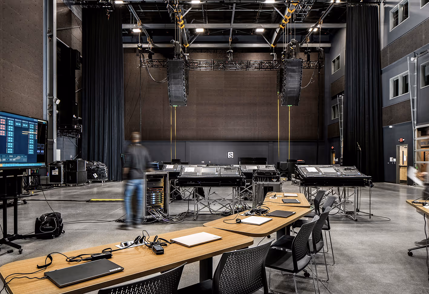 Rock Lititz Studio 4 in use by audio system engineer