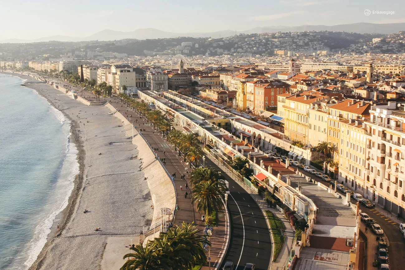 Diagnostic immobilier Nice - Vue de la Promenade des Anglais