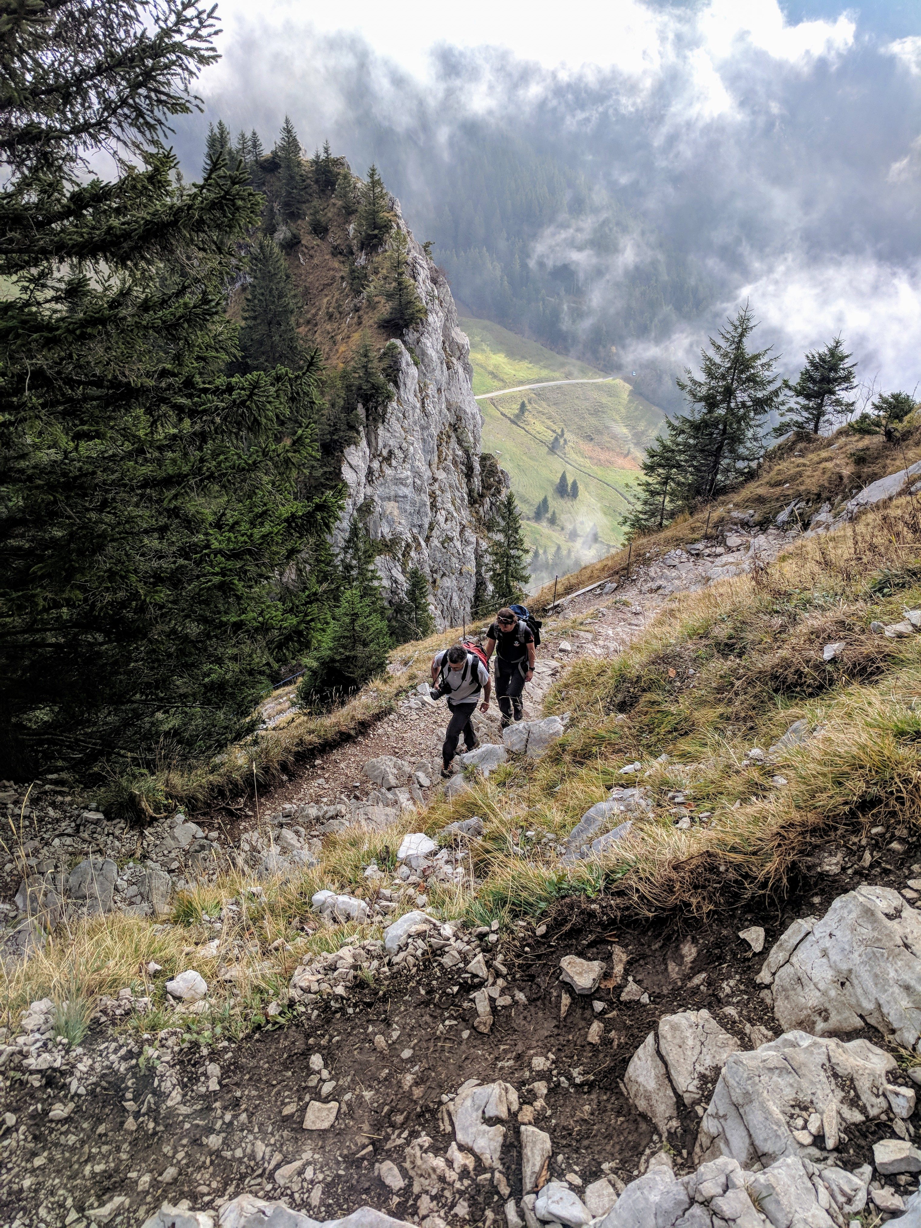 Crea-Weekend 2017 Schwyz - Im und auf dem Berg