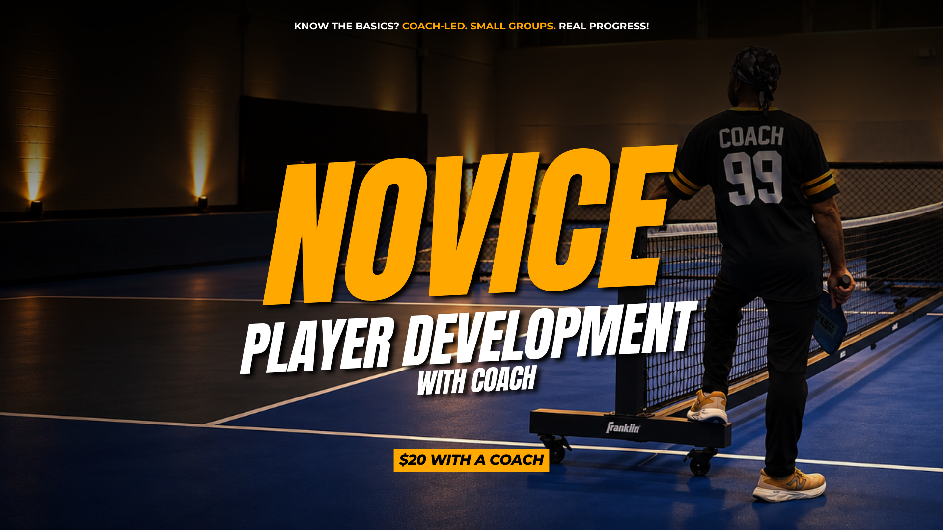 Novice Development at Gretzky Pickleball Club