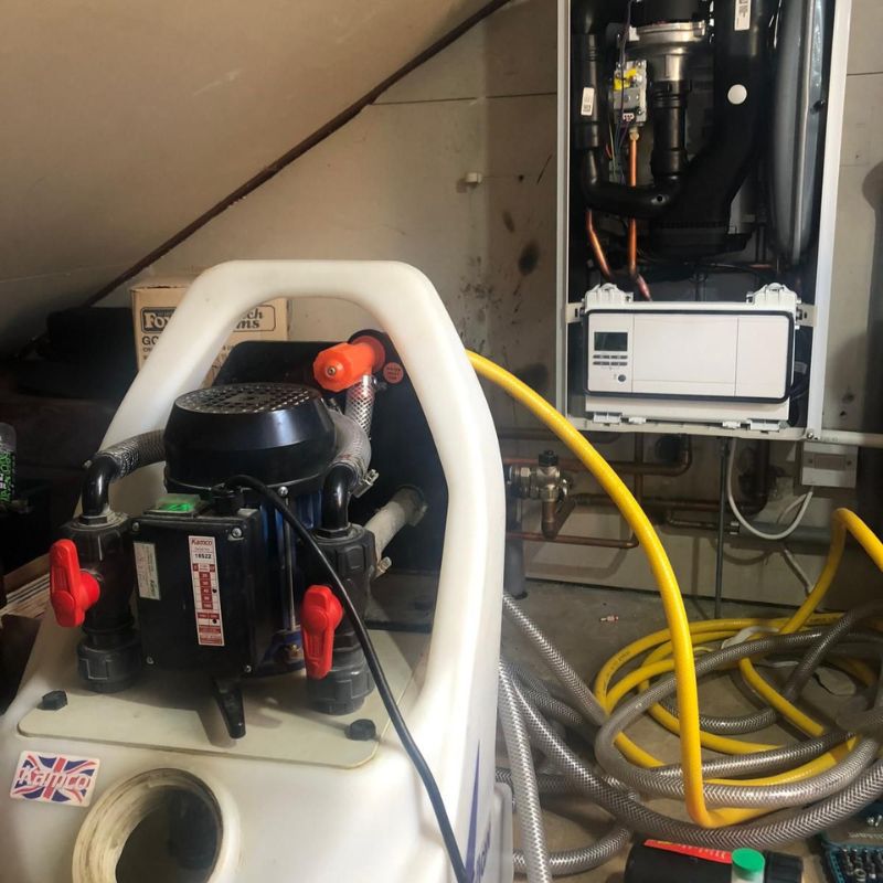 Plumbing work