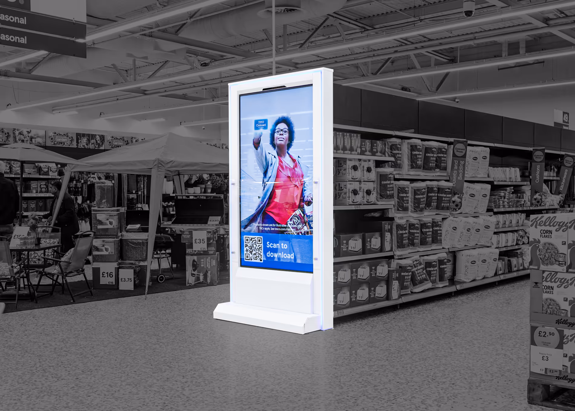 Overlay in store application