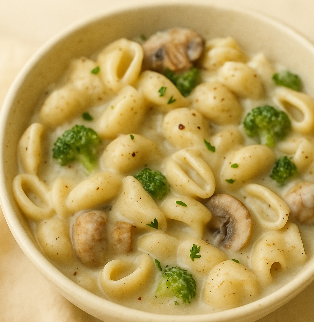 White sauce pasta image