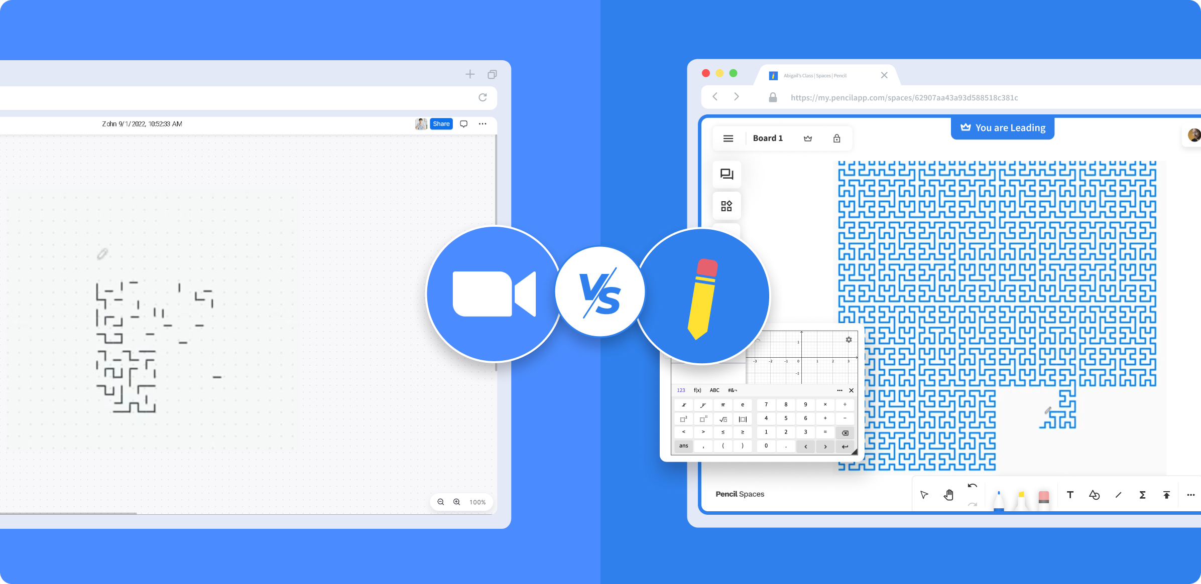 David vs. Goliath: How Pencil Spaces stacks up against Zoom