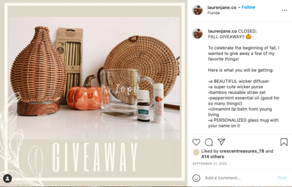 Giveaway