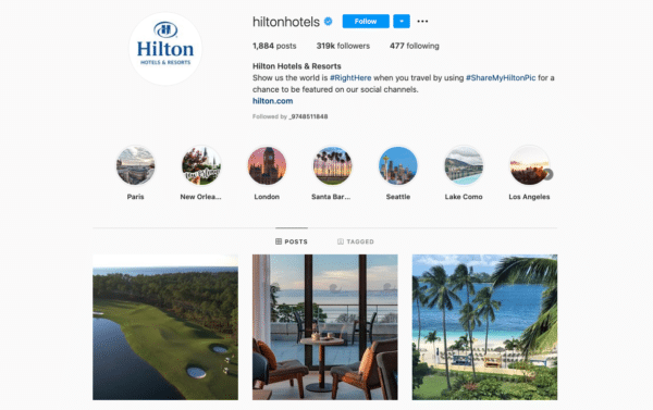 Hilton-Hotels-And-Resort-Official-Instagram-Page