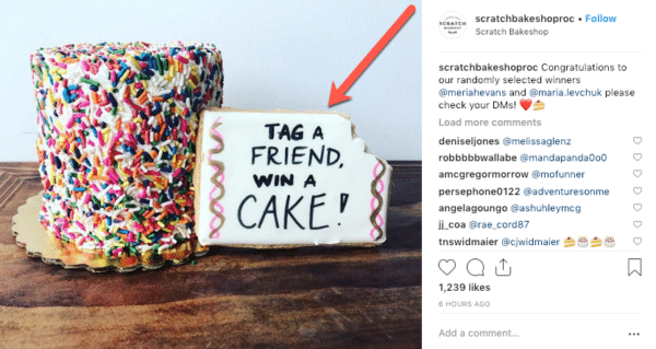 Choose a prize that is highly valuable to customers for Facebook and instagram Comments as Constest Entries