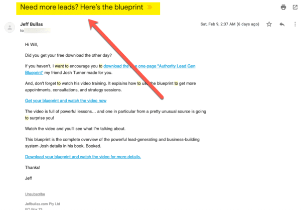 Personal Benefit for Email Subject Line to Skyrocket Open Rates