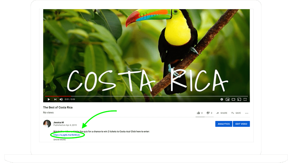 YouTube Quiz link