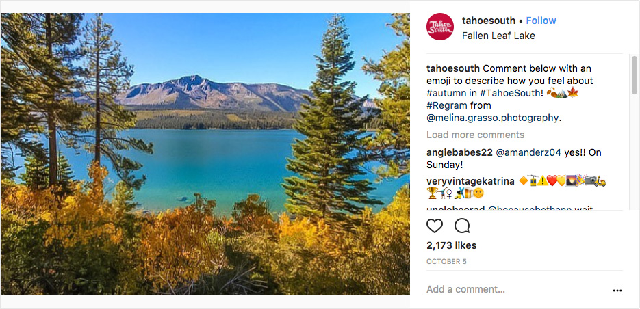 Tahoesouth Example