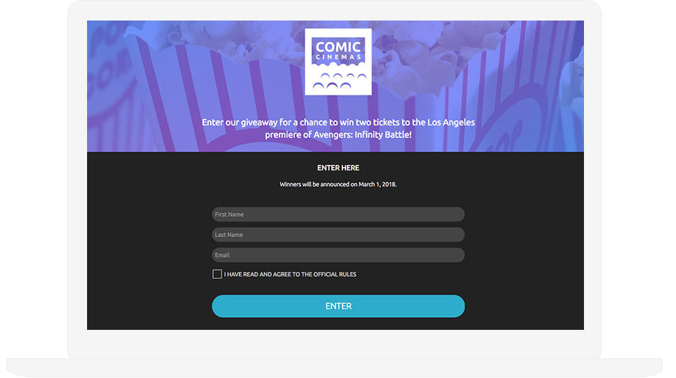 Giveaway Template