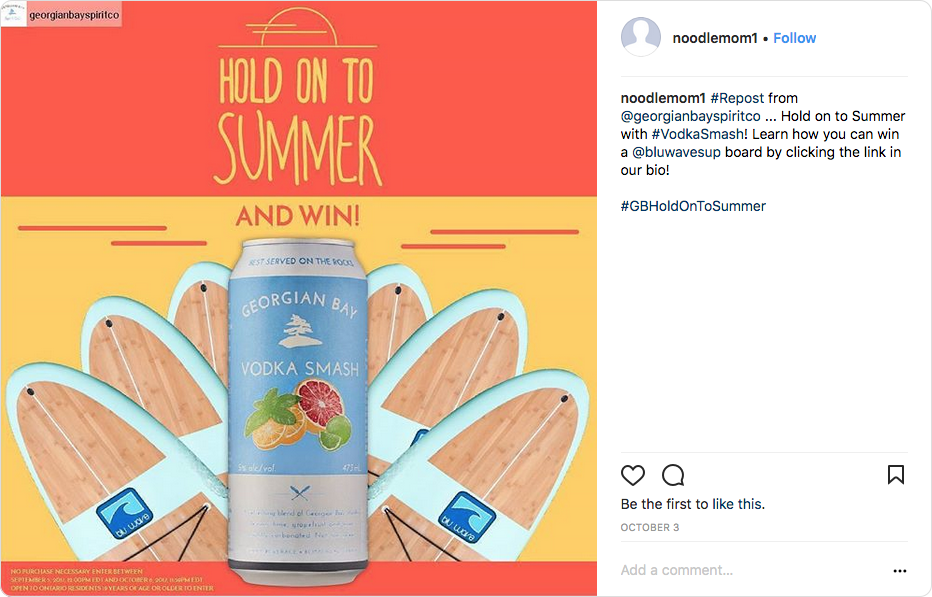 Hold onto Summer and Win 