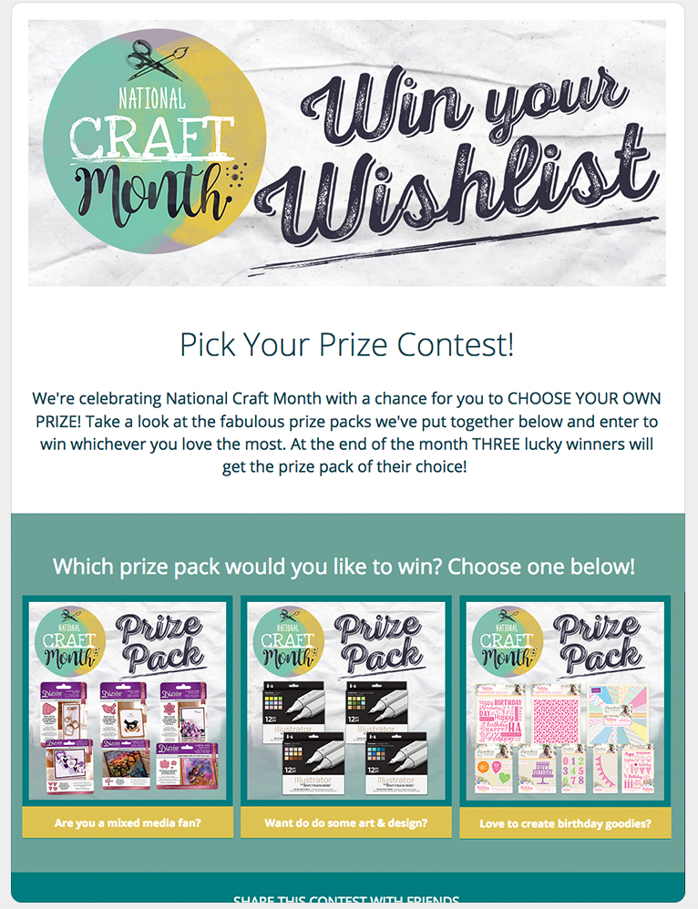 Built with ShortStack's Pick Your Prize template