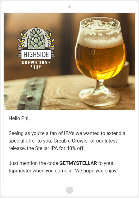Personalized email
