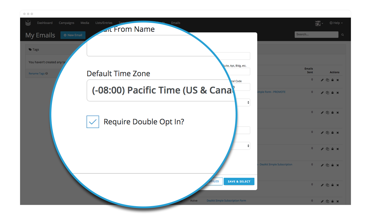 Double Opt In