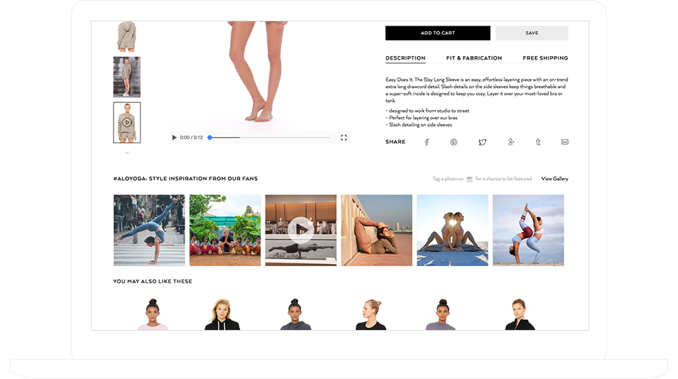 Alo Yoga Example