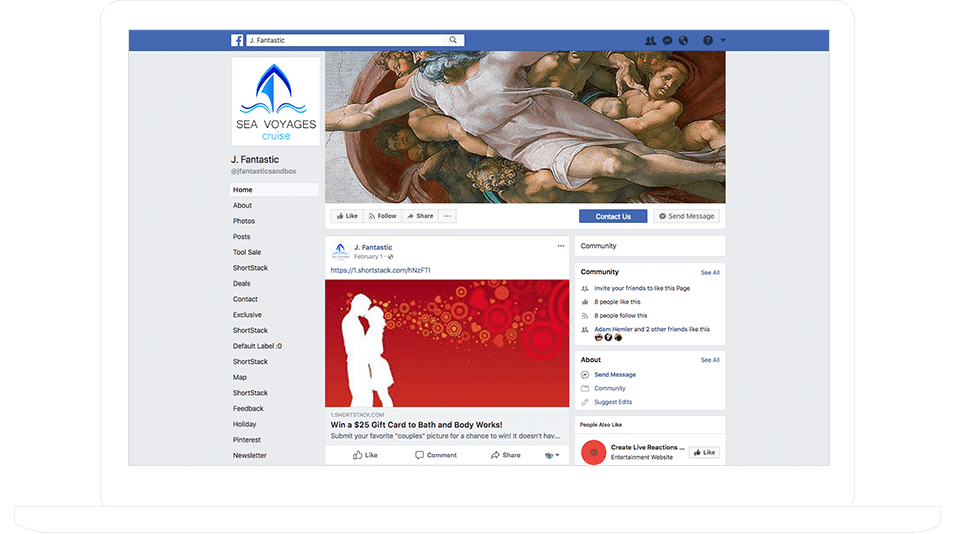 Facebook Test Page