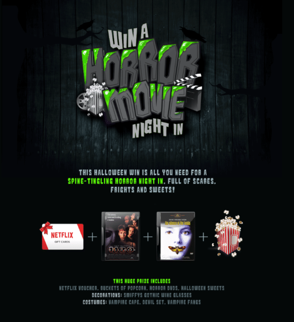Contest Marketing Example - Halloween