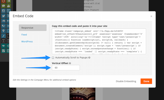 Updates to Responsive Embed