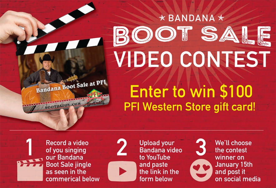 Boot Daddy video contest